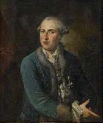 Portrait of governor, baron Carl Sparre